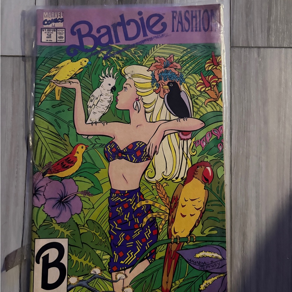 Marvel Barbie Fashion Comic with Vibrant Colors